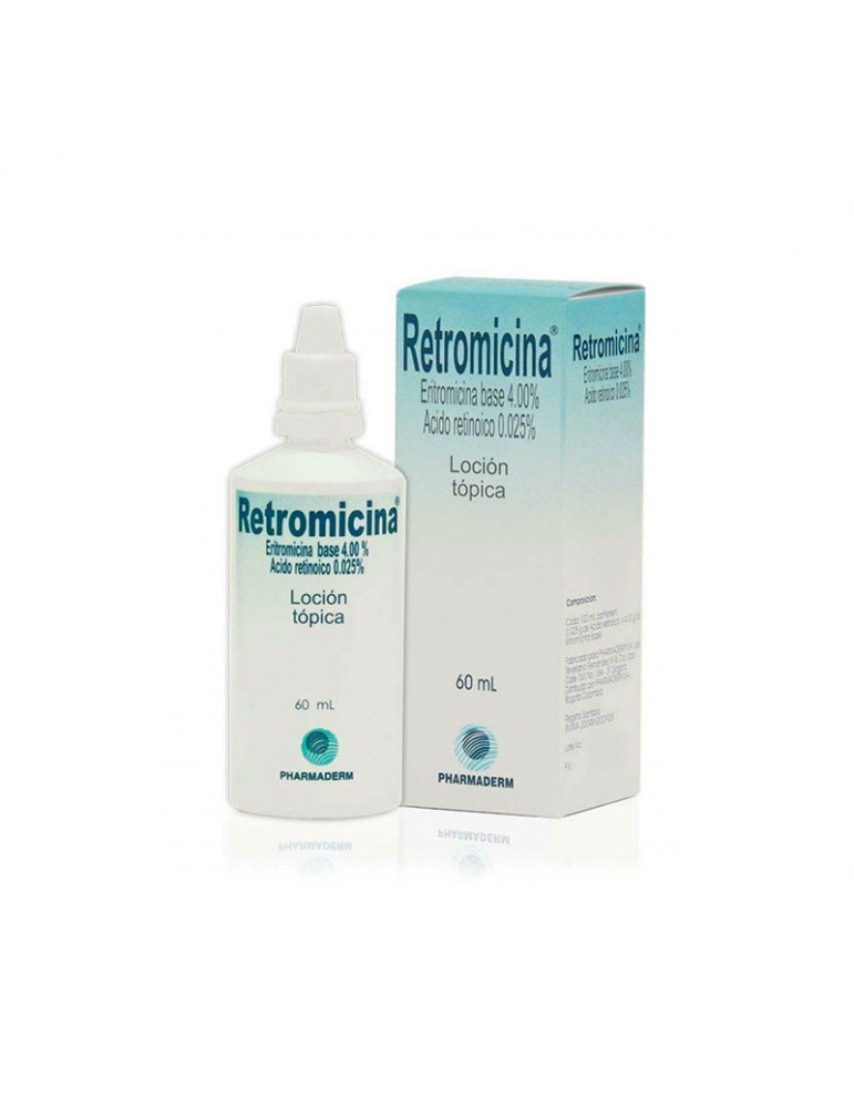 Retromicina Loción X60 ml |Pharmaderm
