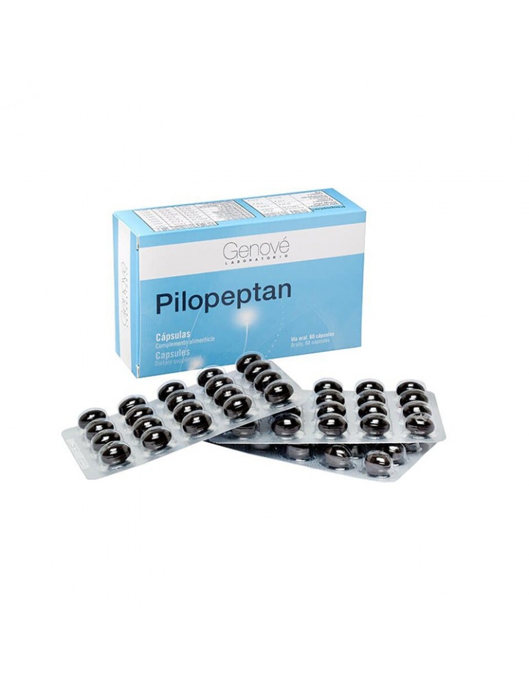 Pilopeptan X 60 Capsulas De 904.7 mg C/U (GENOVE)