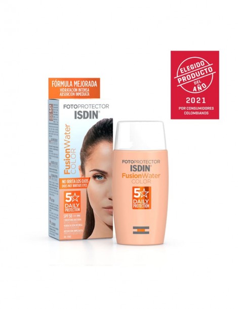 Fotoprotector Fusion Water Color SPF 50 x 50 ml (ISDIN)