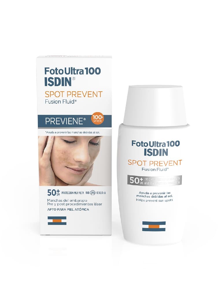 Foto Ultra 100 Spot Prevent Fusion Fluid SPF 100+ 50 ml | Isdin
