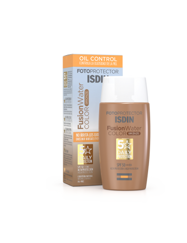 Fotoprotector Fusion Water Color Bronze SPF 50 -ISDIN
