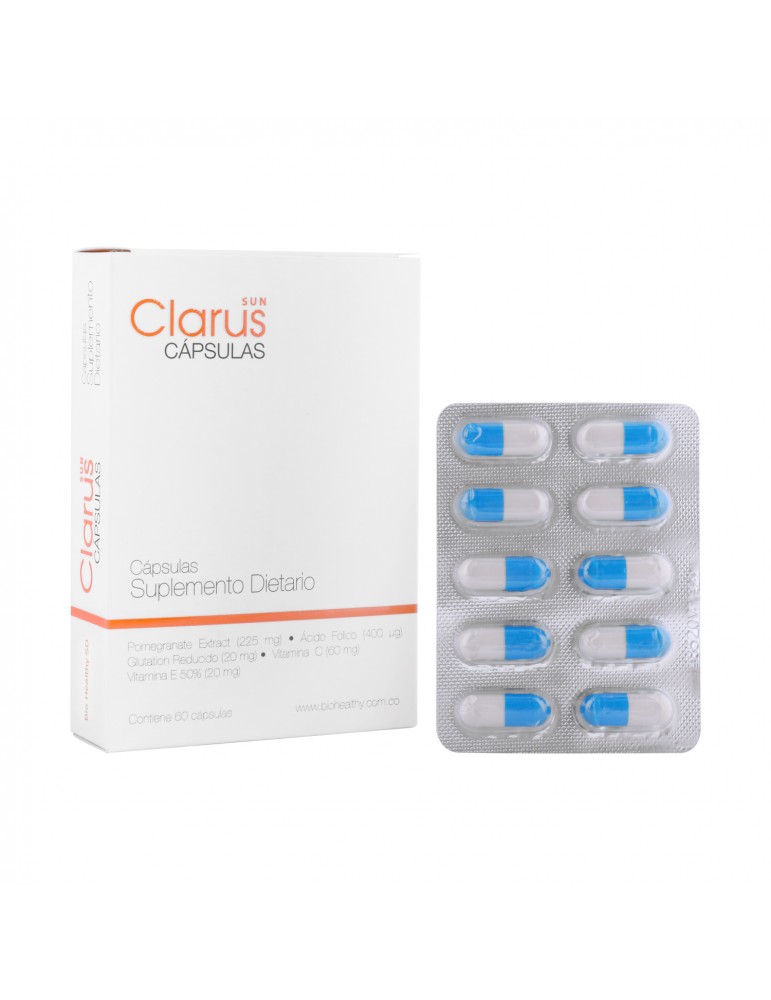 Clarus Capsulas x 60 |Biohealthy