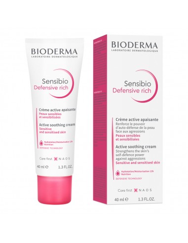 Sensibio Defensive rich crema 40 ml|Bioderma