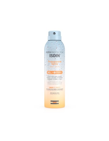 Fotoprotector Transparent Spray Wet Skin SPF50 250ml| Isdin