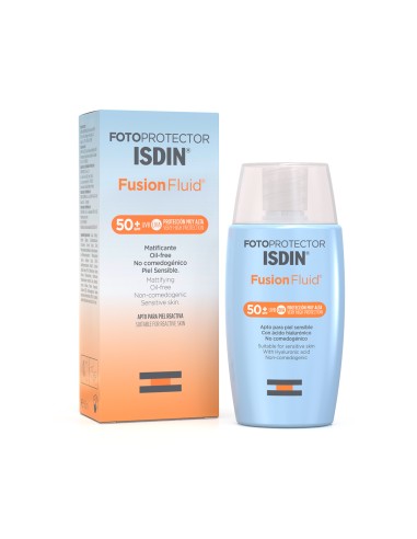 Fotoprotector Fusion Fluid  FPS 50+ 50 ml | Isdin