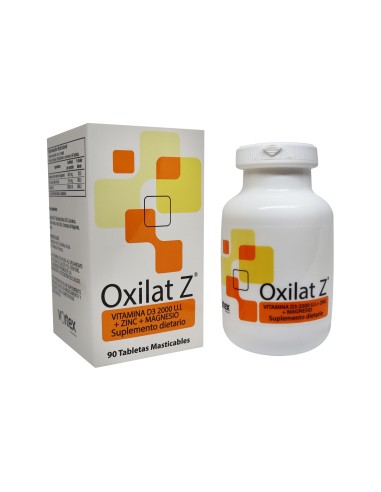 Oxilat Z 90 Tab Masticables | Pharmaprix